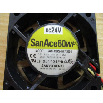 Sanyo Denki 9WF0624H7D04 SanAce60WF Box Fan - Used