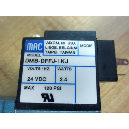 MAC 52A-11-B0A-DM-DFFJ-1KJ Solenoid Valve DMB-DFFJ-1KJ - New No Box