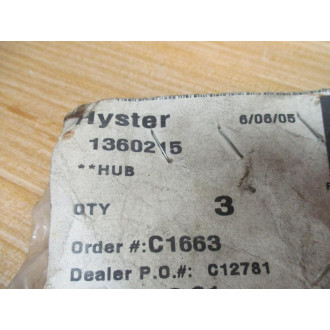 Hyster 1360215 Hub