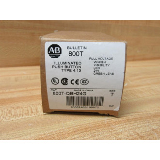 Allen Bradley 800T-QBH24G Push Button 800TQBH24G