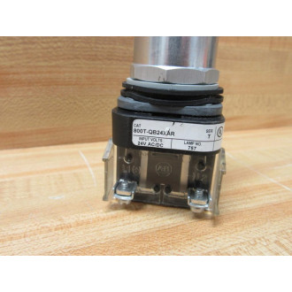 Allen Bradley 800T-QB24XAR Button W800T-XAR 800T-Blank - New No Box