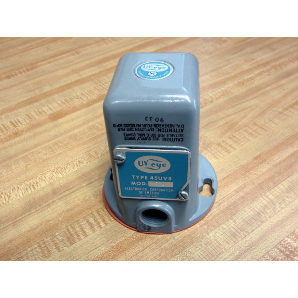 U-V-eye 1000 Self Checking UV Scanner Unit 45UV5 - Used