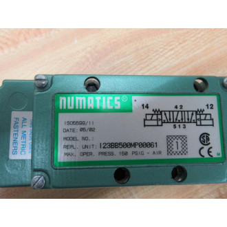 Numatics I23BB500MP00061 Valve - New No Box