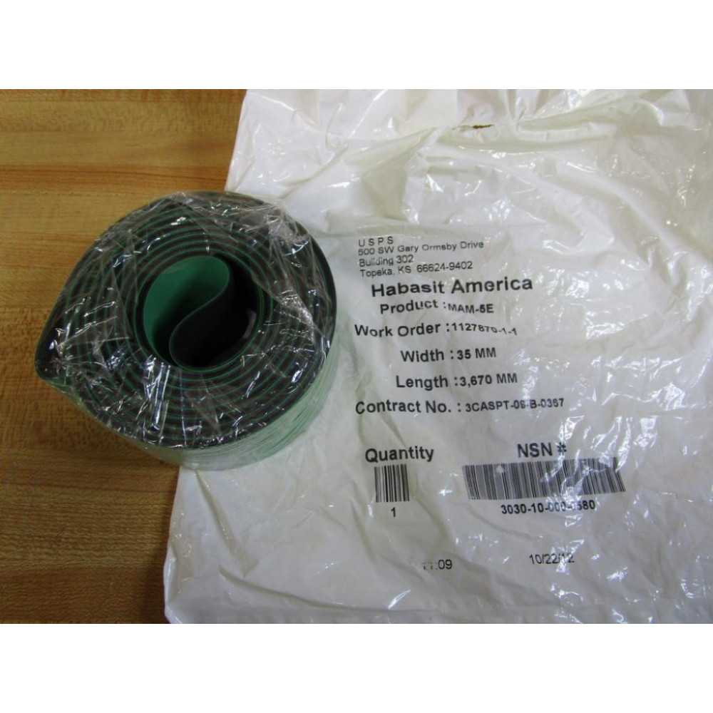 Habasit MAM-5E-35-3670 Belt MAM-5E