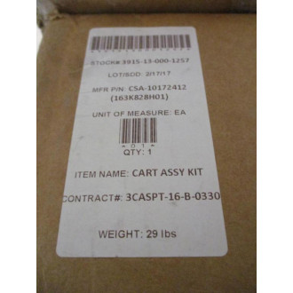 Northrop Grumman 163K828H01 Cart Assembly CSA-10172412