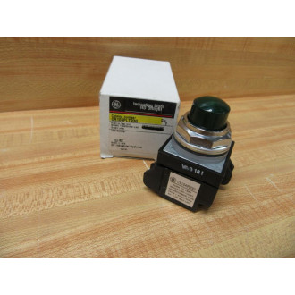 General Electric CR104PLT93G Button GE Green WO Contact Blocks