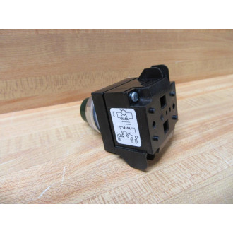 General Electric CR104PLT93G Button GE Green WO Contact Blocks
