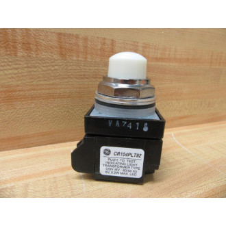 General Electric CR104PLT92W Push To Test Unit GE