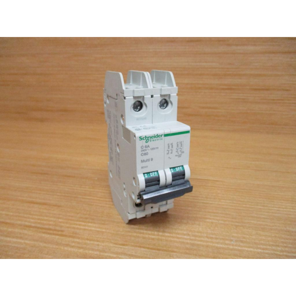 Schneider 60141 Merlin Gerin 6A Breaker Square D MG60141 - New No Box