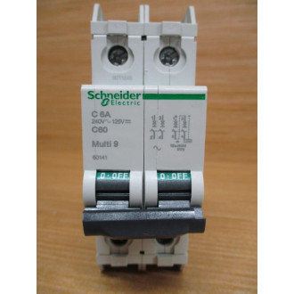 Schneider 60141 Merlin Gerin 6A Breaker Square D MG60141 - New No Box