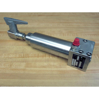 Nordson 338182A S.S. Ball Valve Drain Fluid Filter - New No Box