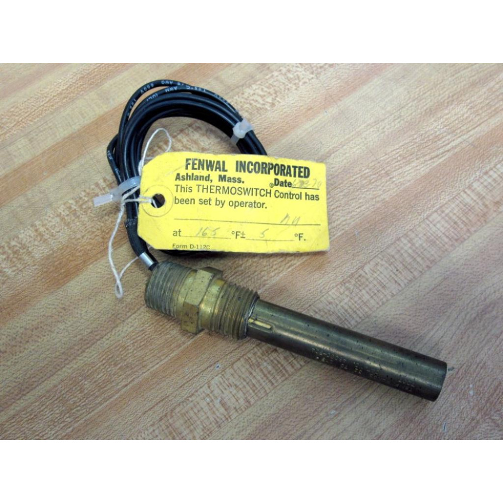 Fenwal 48000-504 Thermoswitch Thermostat 48000504 - New No Box Fenwal 48000-504 Thermoswitch Thermostat 48000504 - New No Box