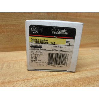 General Electric CR104PBG01U1A2 HD Oiltight Push Button GE wOff Plate
