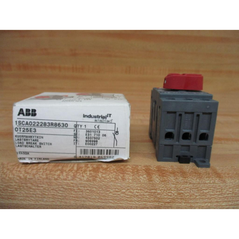 ABB OT25E3 Load Break Switch 1SCA022283R8630
