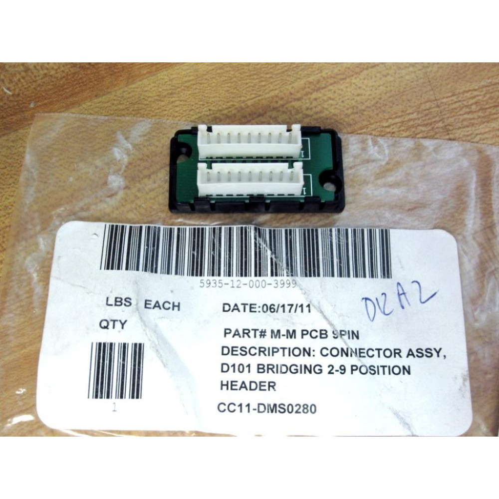 M-M Connector Assy MM PCB 9-Pin M-M Connector Assy MM PCB 9-Pin