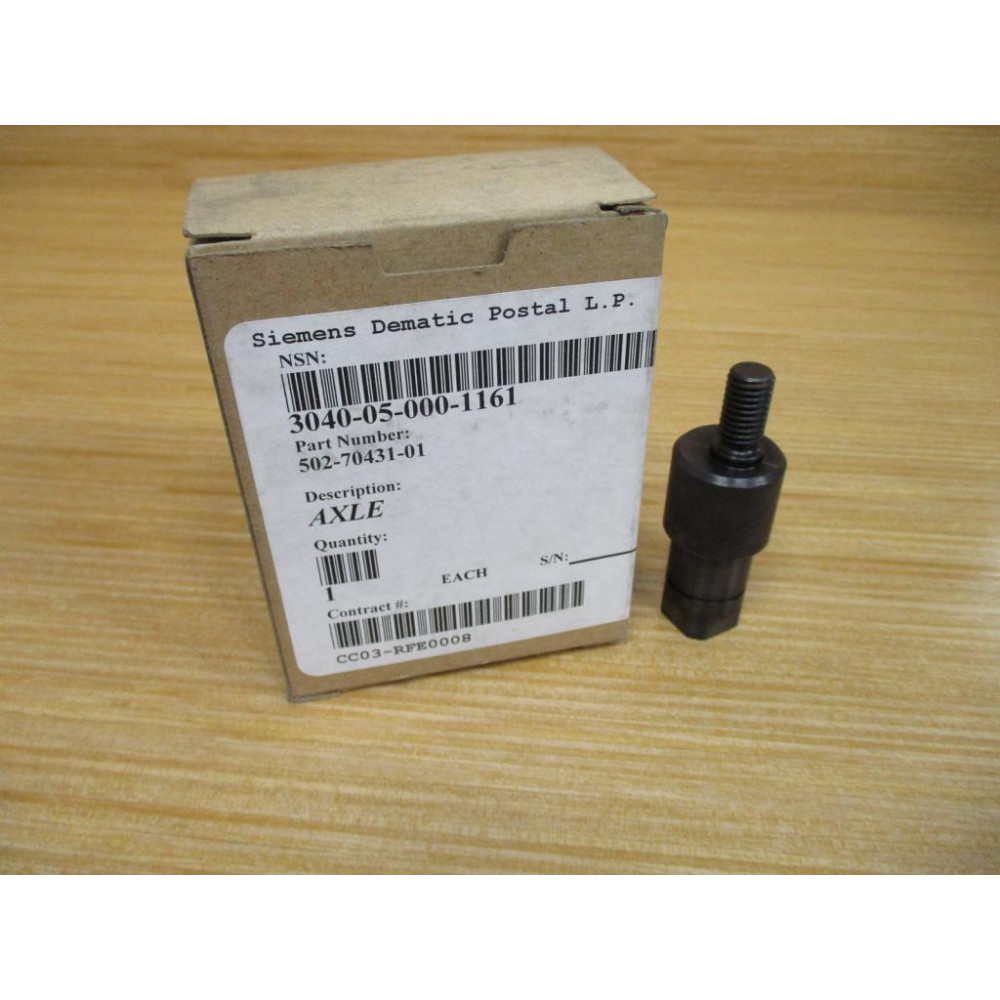 Siemens 502-70431-01 Dematic Axle 5027043101