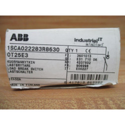 ABB OT25E3 Load Break Switch 1SCA022283R8630
