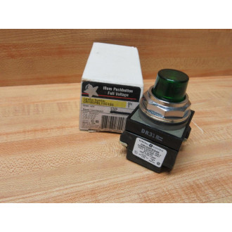 General Electric CR104PBL11G1S6 Illum. Push Button Switch GE
