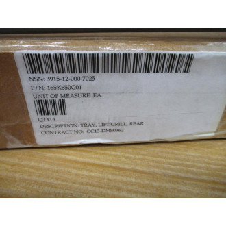 165K650G01 Lift Grill Tray