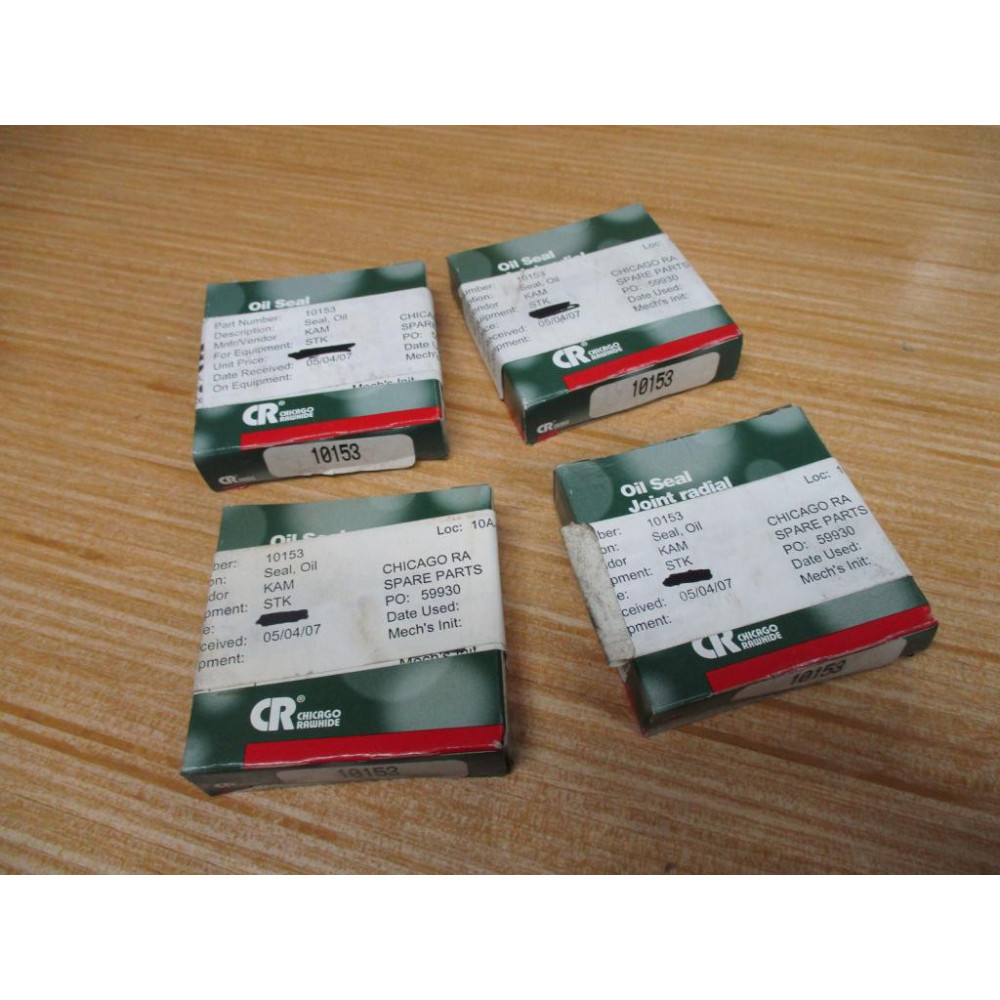 Chicago Rawhide 10153 SKF Oil Seal (Pack of 4)