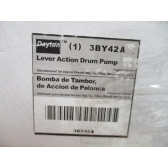 Dayton 3BY42A Lever Action Drum Pump