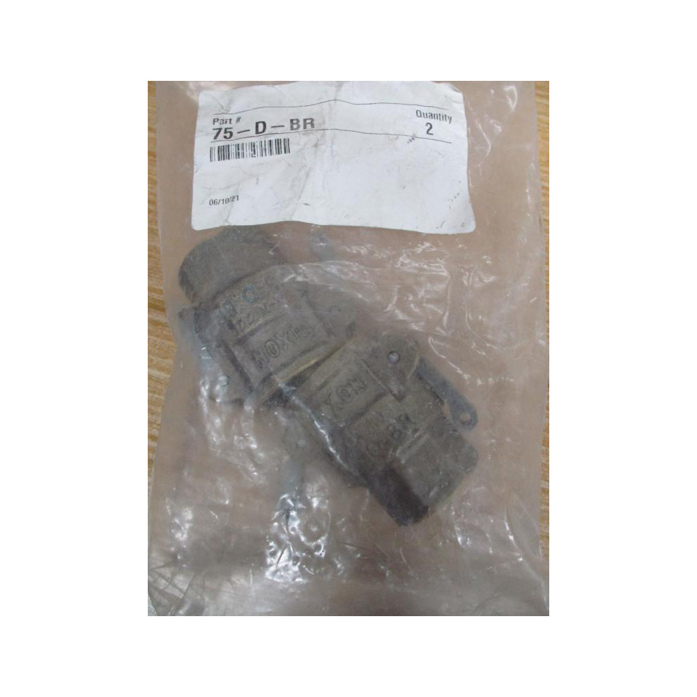Dixon 75-D-BR Andrews Cam & Groove Coupler 75DBR (Pack of 2)