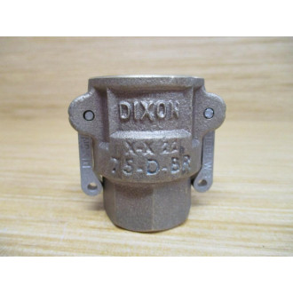 Dixon 75-D-BR Andrews Cam & Groove Coupler 75DBR (Pack of 2)