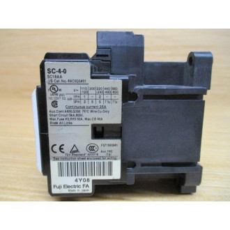 Fuji Electric 4NC0Q0G01 Contactor SC-4-0 - New No Box