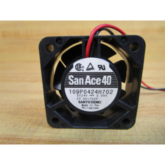 Sanyo Denki 109P0424H702 Fan (Pack of 2) - New No Box