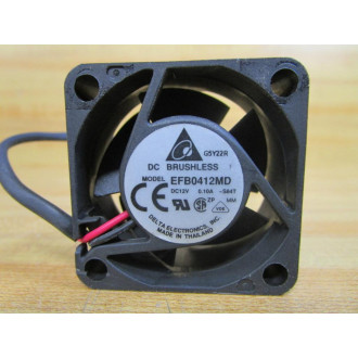 Delta Electronics EFB0412MD DC Brushless Fan (Pack of 2) - Used