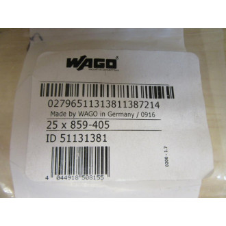 Wago 859-405 Jumper Bar (Pack of 25)