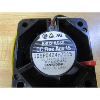 Sanyo Denki 109P0424H7D15 Fan (Pack of 2) - Used