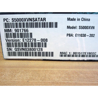 Intel S5000XVNSTAR S5000XVN Workstation Board Socket LGA771 Kit