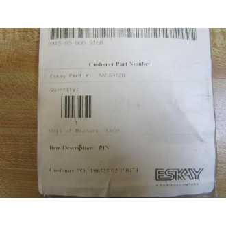 Eskay AAS59120 Pin WKeyway (Pack of 3)