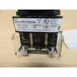 Allen Bradley 800H-FRXTQ24RA Push Pull Switch