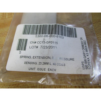 Generic 320.868517 Pressure Sensing Extension Spring (Pack of 40)