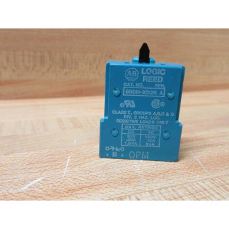 Allen Bradley 800M-XD2R Logic Reed 800MXD2R - Used