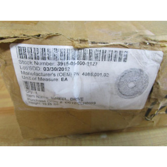 Generic 4085.001.02 Drive Wheel WKeyway 050608