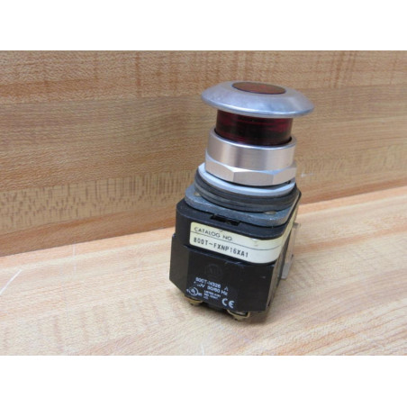 Allen Bradley 800T-FXNP16XA1 Red Button - Used