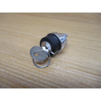 Schneider Telemecanique ZB4BG4 Keyed Selector Switch Key Removal Both - New No Box