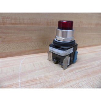 Allen Bradley 800T-QB24XAR Button W800T-XAR Blank - Used