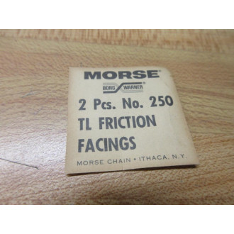 Morse Chain 250 TL Friction Facing 250 (Pack of 2)