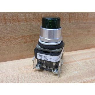 Allen Bradley 800T-QB24G Push Button Green W800T-XA  Blank - New No Box