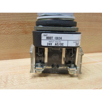 Allen Bradley 800T-QB24G Push Button Green W800T-XA  Blank - New No Box