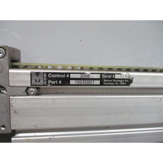 Macron 10935B01 Linear Rail Actuator - Used