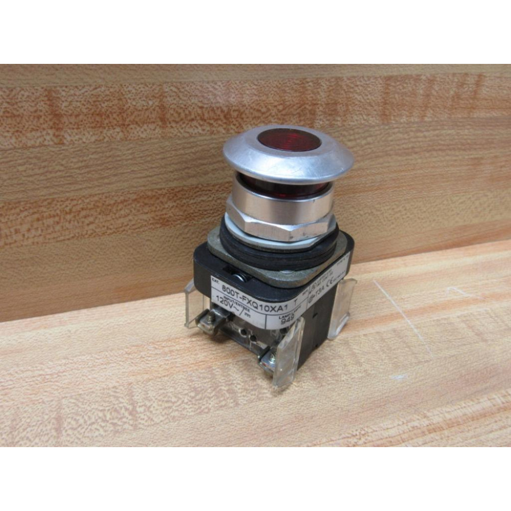 Allen Bradley 800T-FXQ10XA1 Button 800TFXQ10XA1 800T-XA7 Blank - Used