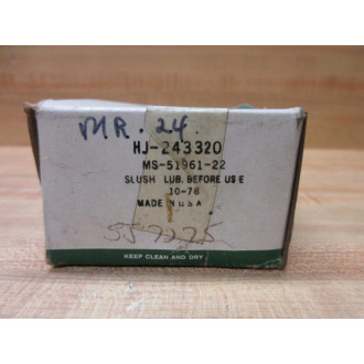 Torrington HJ-243320 Timken Roller Bearing MS-51961-22