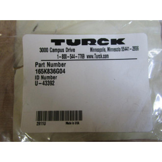 Turck 165K836G04 Cable Assembly U-43392