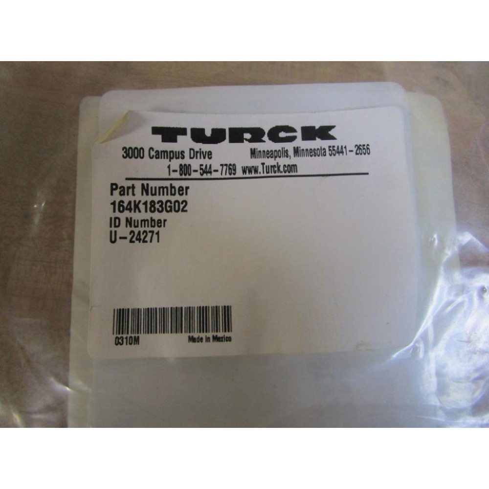Turck 164K183G02 Cable Assembly U-24271