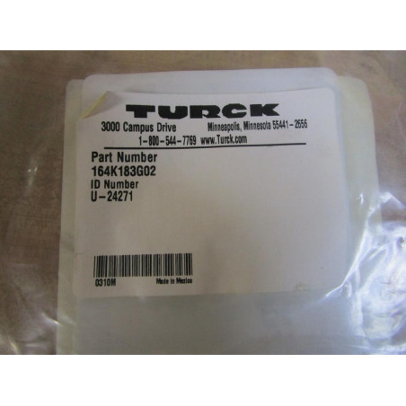 Turck 164K183G02 Cable Assembly U-24271